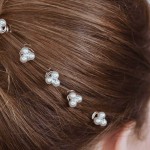 PARSA HAIR ACCESSORIES WITH SILVER STRASS