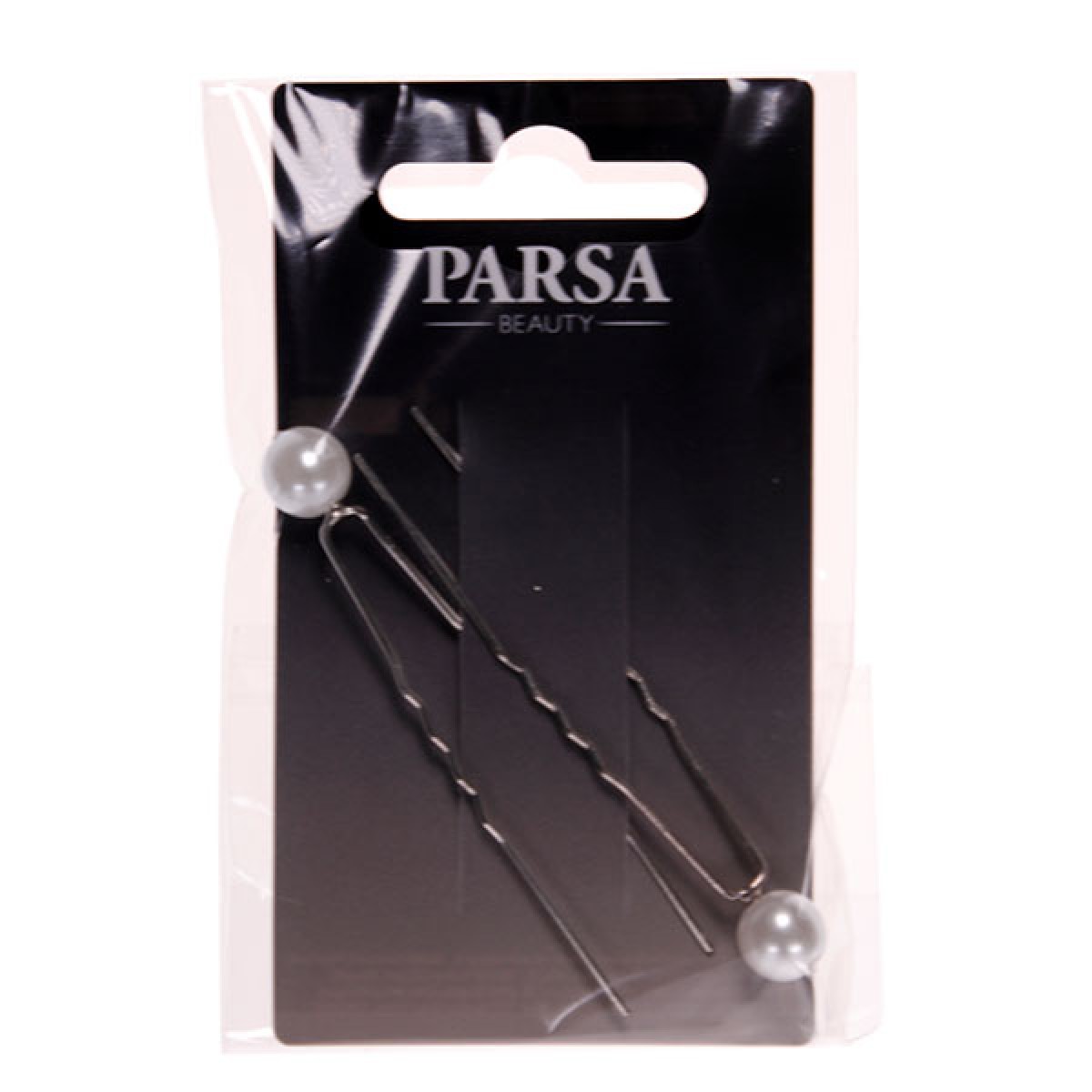 PARSA HAIR ACCESSORIES PINS WITH PEARLS 2PCS