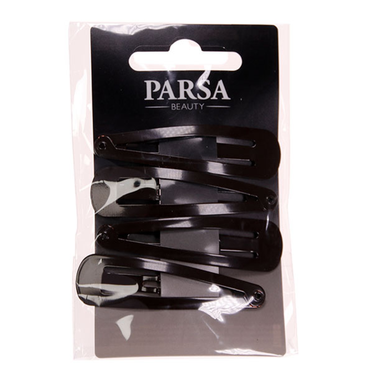 PARSA HAIR CLIPS BROWN 4PCS