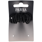 PARSA Hair rubbers mini black 18pcs