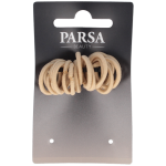 PARSA Hair rubbers Mini Beige 18pcs