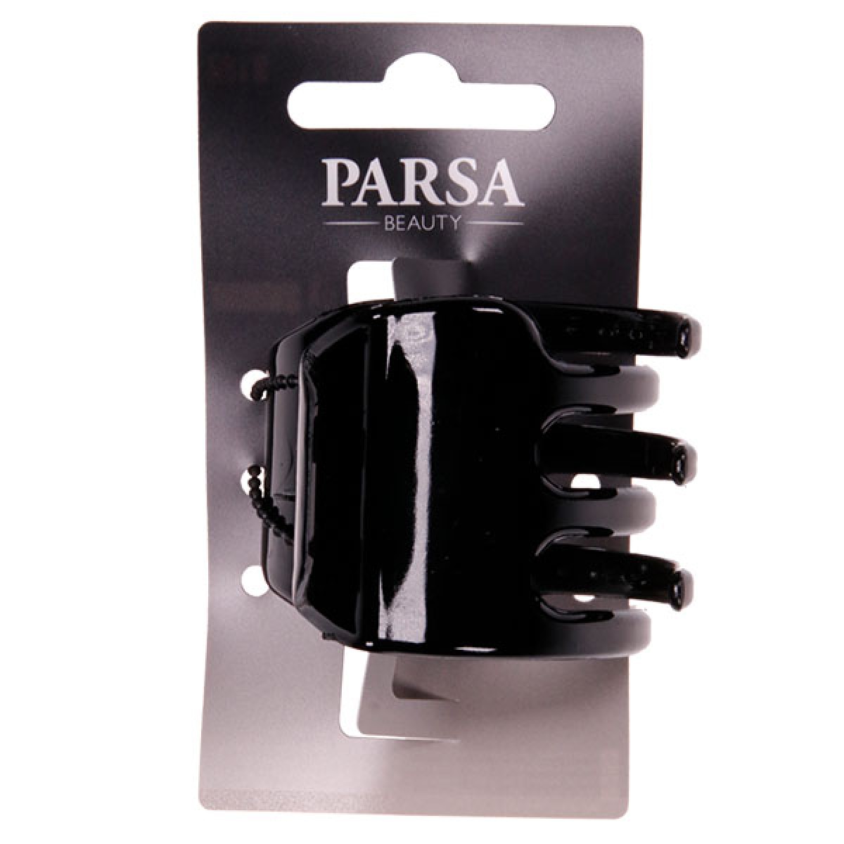 PARSA HAIR CLAW BLACK SMALL