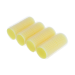 PARSA hair curlers 24mm yellow, 4 pieces