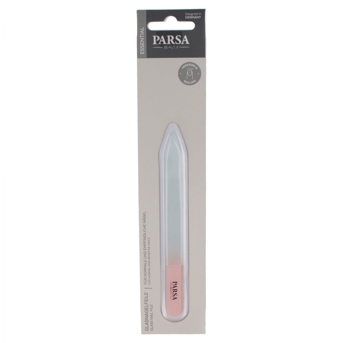 PARSA GLASS NAIL FILE GRAY / PINK