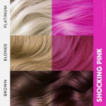 SEMI PERMANENT TOUCH UP HAIR DYE SHOCKING PINK 100ml