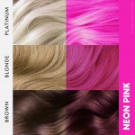 SEMI PERMANENT TOUCH UP HAIR DYE NEON UV PINK 100ml