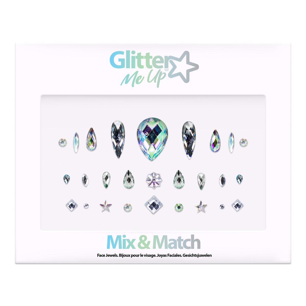 ΑΥΤΟΚΟΛΛΗΤΑ ΚΟΣΜΗΜΑΤΑ GLITTER ME UP  - Mix & Match Gems