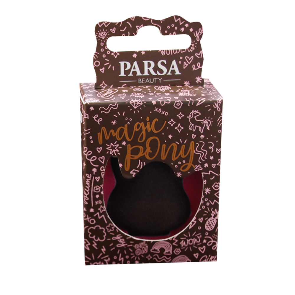 PARSA HAIR ACCESSORY FOR PONYTAIL BROWN